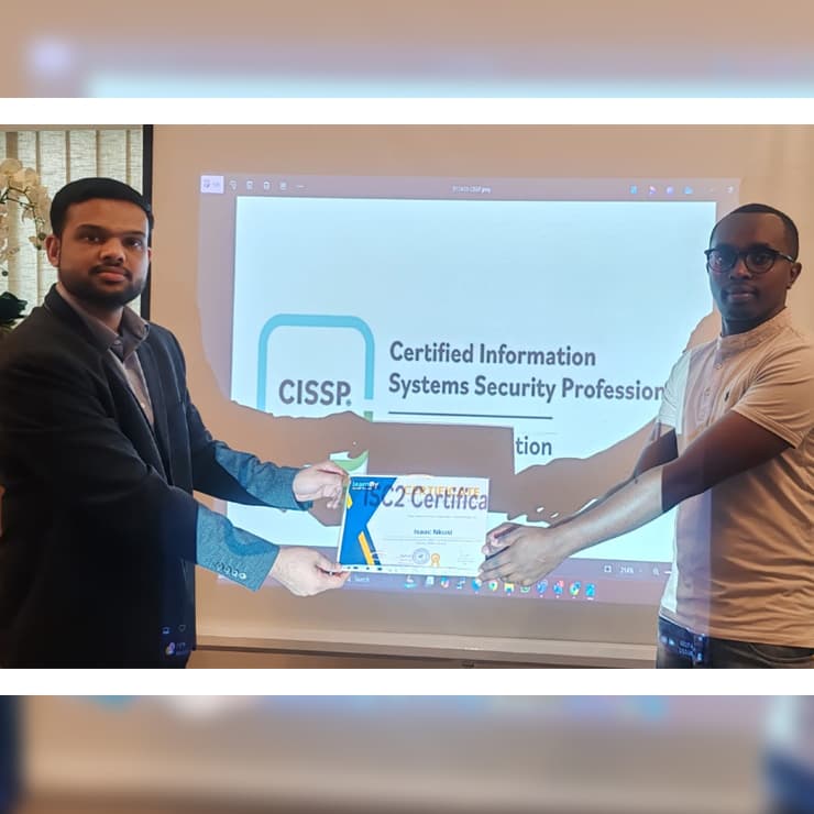 CISSP session with Mr. Anas in Dubai
