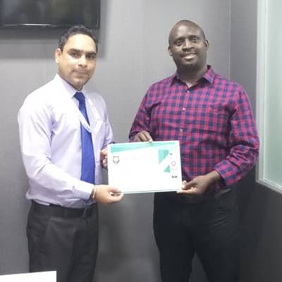 CEH session with Mr. Deepak in Congo, Africa