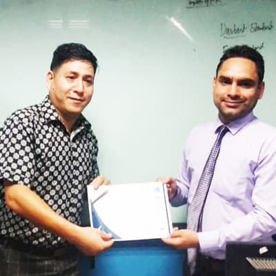 CEH session with Mr. Deepak in London, UK